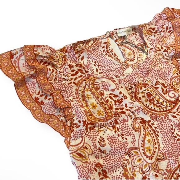 Cynthia Rowley Shirt Size Small - Picture 6 of 11